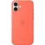 Чохол Epik Silicone case AAA with Magsafe and Animation button для Apple iPhone 16, 6.1 Tangerine - мініатюра 4