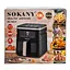 Аэрофритюрница безмасляная Sokany SK-10033 7 л электрическая с сенсорным управлением 1800 Вт - миниатюра 6