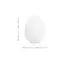 Мастурбатор яйце Tenga Egg New Standard Wavy II білий - мініатюра 5