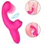 Многофункциональный вибратор LIVMAN 2 в 1 для стимуляции клитора и точки G 21,3 см. Розовый K0851-1 - миниатюра 8