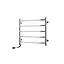 Полотенцесушитель электрический Kroner Трапеция ДТ19EL 500x700/5 EL CV023842, Хром, Левое - миниатюра 1