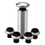 Набір для зберігання вина Circle Joy Vacuum Pump with 4pcs Stoppers Gift (CJ-JS05) [67378] - мініатюра 1