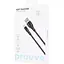 Кабель Proove Soft Silicone USB-A to Micro-USB 2.4A 1m Black (CCSO20001301) [130625] - миниатюра 5
