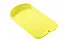 Дошка обробна пластикова для нарізування м'яса, риби, овочів і фруктів зі зливом 38х24 см, A-plus Жовтий 85057 - мініатюра 2