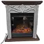 Електричний камін Klarstein Etna Pozzolana 1800 Вт (100350410) - мініатюра 1