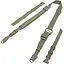 Ремінь Kiborg 2-точковий Gun Sling G-2 з пряжкою швидкого регулювання Triple-X Olive (1000-k8030) - мініатюра 1