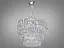 Привлекательная новинка, подвесная хрустальная люстра на 6 ламп, хром. - миниатюра 3