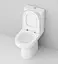 Унитаз-компакт AM.PM SPIRIT FlashClean с сиденьем Soft Close (C708600SC) - миниатюра 6