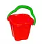Дитяче іграшкове відерце "Дзвіночок" Colorplast 1029 Червоний - мініатюра 1