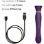 Смартвибратор 3в1 Zalo - Queen Twilight Purple - миниатюра 7