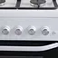 Газова плита Eleyus Cast 5001 CF WH - мініатюра 8