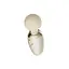 Вібратора для клітора Zalo Ava Ivory 8.9 см білий - мініатюра 2