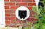 Відкидна стулка для кішок SureFlap з мікрочіпом Sure Petcare, біла, сканує посвідчення особистості тварини при вході Б/в - мініатюра 5