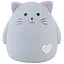 Копилка Kite Grey Cat серая - миниатюра 1