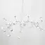 Люстра-молекула в білому кольорі на 42 світлодіоди | Арт. SP 06/42 WT | Line F - мініатюра 5