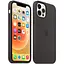 Оригинальный силиконовый чехол Apple Silicone Case MagSafe для iPhone 12 Pro Max Midnight (MHLG3ZM/A) - миниатюра 11