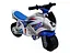 Мотоцикл-толокар ТехноК Полиция белый с синим - миниатюра 1