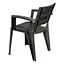 Стул садовый пластиковый Bica Emma графит - миниатюра 4