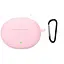 Чохол-накладка DK для Oppo Enco Air 4 | Silicone Candy Friendly з карабіном (017987) (pink) - мініатюра 1