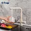 Смеситель для кухни на две воды Frap F4352-23 бежевый Бежевый - миниатюра 3