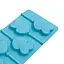 Силиконовая форма для леденцов и конфет на палочке "Сердечки", Kitchen Master Бирюзовый 87405 - миниатюра 5