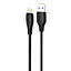 Кабель Proove Simple Silicone USB to Lightning 2.4A (1m) black - мініатюра 1