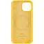 Чехол Silicone Case Full Protective AA with MagSafe для Apple iPhone 14 Plus 6.7 Желтый/Yellow - миниатюра 3