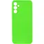Чохол Getman TPU Liquid Silk Full Camera для Samsung Galaxy A35 Салатовий/Neon Green - мініатюра 1
