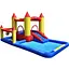 Надувной водный центр Costway Happyland с горкой 400см с вентилятором - миниатюра 1