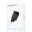 Мережевий зарядний пристрій Proove Silicone Power Plus 20W USB-C/USB-A Black (WCSP2011001) [130276] - мініатюра 5