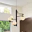 Люстра Brille молекула подвесная LED 48W WW BK (BL-836S/6) - миниатюра 5