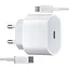 Сетевое зарядное устройство Apple 25W USB-C Power Adapter With Cable Type-C to Lightning High c0py Белый - миниатюра 1