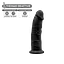 Фалоімітатор SilexD Robby Black (MODEL 2 size 6in), двошаровий, силікон + Silexpan, діаметр 3,5 см - мініатюра 3