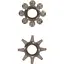 Эрекционные кольца Toy Joy Power Stretchy Rings 2 шт. черный - миниатюра 1