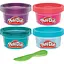 Набір пластиліну Hasbro Play-Doh Irresistible Mini Theme 3 4 шт. (F7172_F7570) - мініатюра 1
