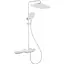 Душова система з термостатом Mixxus Premium Space-009-J white 3 режими MI6543, Білий матовий - мініатюра 1