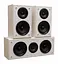 Комплект акустики 5.0 TAGA Harmony TAV-606 v.3 Set White - миниатюра 2