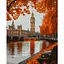 Алмазна мозаїка Santi Осінній Лондон 40х50 см на підрамнику (956060) - мініатюра 1