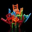 Настольная интерактивная игра Ummi 301 Balance Chairs 18 pcs Colorful - миниатюра 3