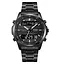 Наручний годинник чоловічий Skmei 2049 Black Black, 2049BKBK (18421) - мініатюра 1