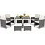 Садові меблі Di Volio Parma сірі - мініатюра 6