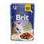 Вологий корм Brit Premium Cat Pouch для кішок, філе яловичини в желе, 85 г - мініатюра 1