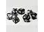 Набор кубиков Transparent 7 Dice Set - Black , 7 шт. (g7dtran10) - миниатюра 3