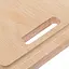 Доска кухонная разделочная деревянная из бука 35х20 см с жёлобом, Woodly Бежевый 86488 - миниатюра 8