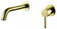 Смеситель для умывальника Mexen Alma Gold скрытого монтажа MEX-75015-50 Золотой - миниатюра 1