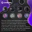 Геймпад GamePro GPS20BDOC 2.4G/BT 5.1/USB бездротовий із зарядною станцією Switch/PS/PC/iOS/Android RGB Black (GPS20BDOC) - мініатюра 19