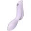 Вакуумний стимулятор клітора з вібрацією Satisfyer Curvy Trinity 2 бузковий - мініатюра 1