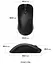 Миша Zowie FK2‑DW Black (9H.N4MBE.A2E) - мініатюра 7