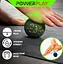Массажный мяч PowerPlay PP-4350 Epp Massage Ball (d8) Черно/Зеленый (PP-4350_Green_d8) - миниатюра 2