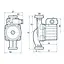 Циркуляционный насос Sprut LRS 25-6S-180 (122151) - миниатюра 3